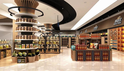湖北省交投集團兩家高速服務區超市空間設計成果交付,寶騏商業空間再添新作